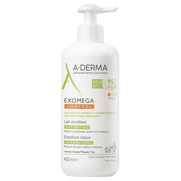 A-DERMA EXOMEGA CONTROL Rückfettende Milch