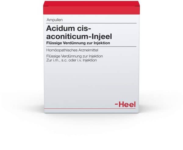 Acidum Cis Aconiticum Injeel 10 Ampullen