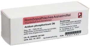 Acidum Phosphoricum D 6 Globuli