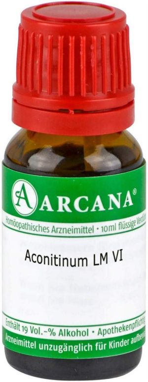 Aconitinum Lm 6 Dilution 10ml