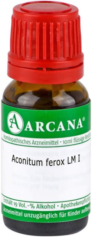 Aconitum Ferox Lm 1 Dilution             10 ml