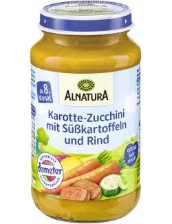 Alnatura Karotte-Zucchini mit Süßkartoffeln und Rind