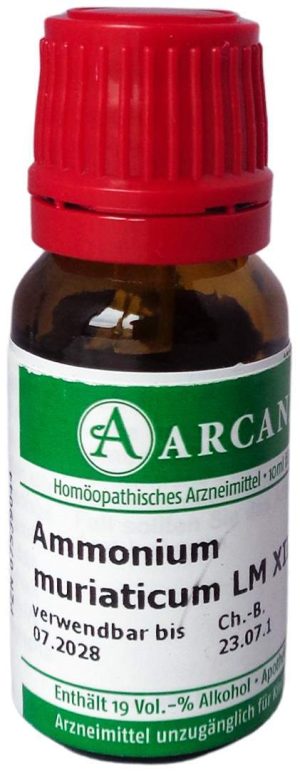 Ammonium Muriaticum Lm 12 Dilution 10 ml