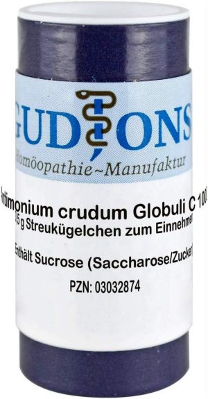 Antimonium Crudum C 1000 Einzeldosis Globuli 0