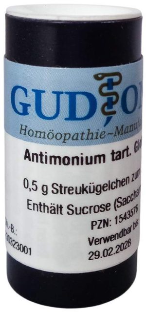 Antimonium Tartaricum C 30 Einzeldosis Globuli 0