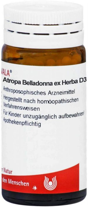 Atropa Belladonna Ex Herba D 30 Globuli