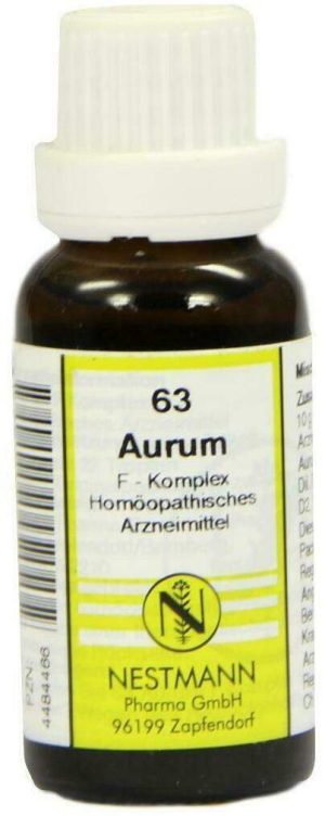 Aurum F Komplex Nr. 63 20 ml Dilution