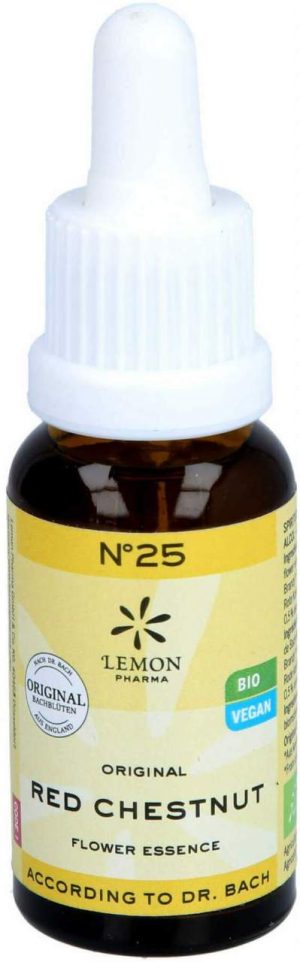 BACHBLÜTEN No.25 Red Chestnut Bio 20 ml