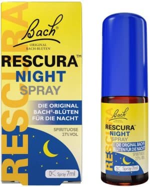 Bach Original Rescura Night Spray mit Alkohol 7 ml Spray
