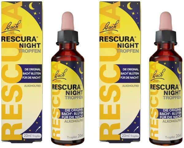 Bach Original Rescura Night alkoholfrei 2 x 20 ml Tropfen