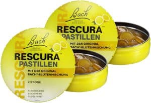 Bach Original Rescura Zitrone 2 x 50 g Pastillen