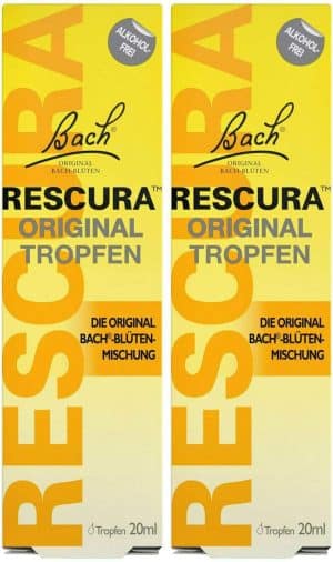 Bach Original Rescura alkoholfrei 2 x 20 ml Tropfen
