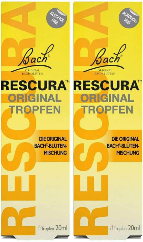 Bach Original Rescura alkoholfrei 2 x 20 ml Tropfen