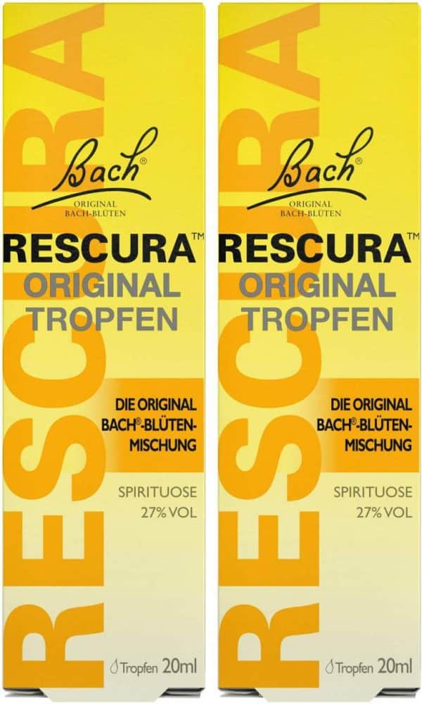 Bach Original Rescura mit Alkohol 2 x 20 ml Tropfen