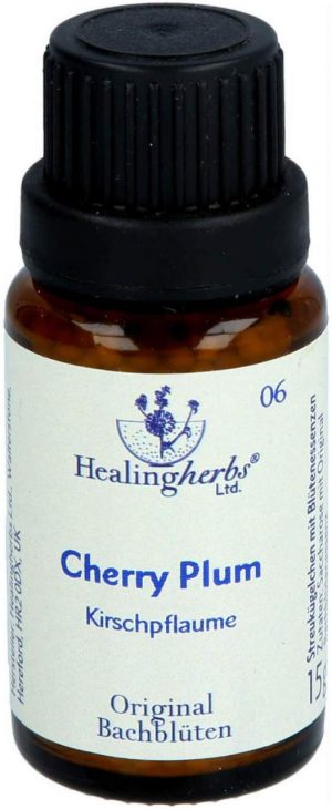 Bachblüten Cherry Plum Globuli Healing Herbs 15g