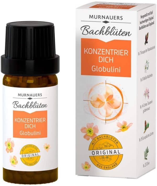 Bachblüten Konzentrier Dich 10 G Globulini
