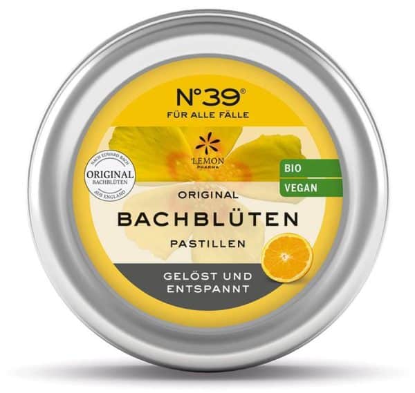 Bachblüten Notfall No.39 Pastillen Bio