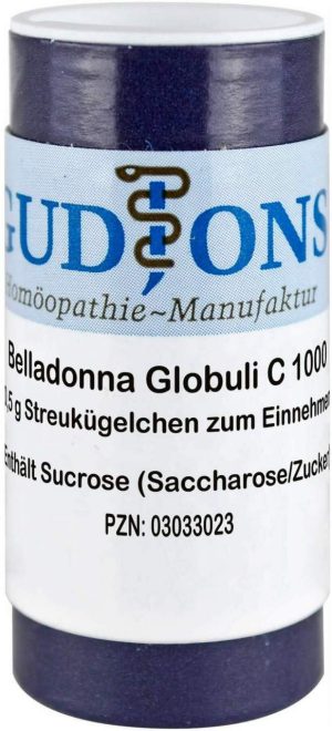 Belladonna C 1000 Einzeldosis Globuli 0