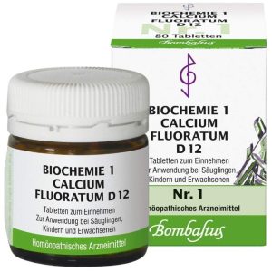 Biochemie Bombastus 1 Calcium Fluoratum D 12 80 Tabletten