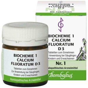 Biochemie Bombastus 1 Calcium Fluoratum D 3 80 Tabletten