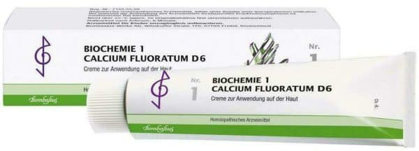 Biochemie Bombastus 1 Calcium Fluoratum D 6 100 ml Creme