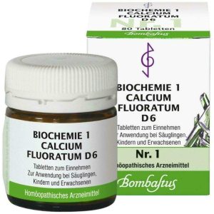 Biochemie Bombastus 1 Calcium Fluoratum D 6 80 Tabletten
