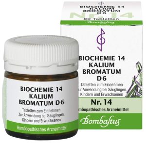 Biochemie Bombastus 14 Kalium Bromatum D 6 80 Tabletten