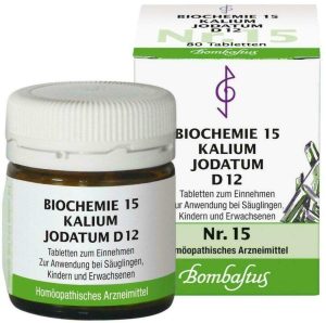 Biochemie Bombastus 15 Kalium Jodatum D 12 80 Tabletten