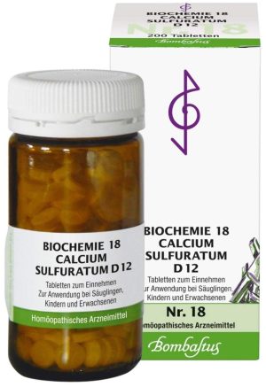 Biochemie Bombastus 18 Calcium Sulfuratum D 12 200 Tabletten