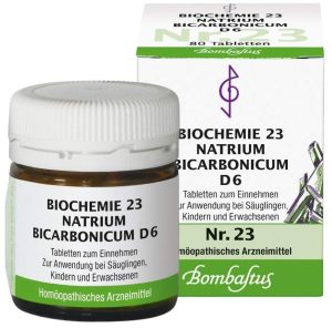 Biochemie Bombastus 23 Natrium Bicarbonicum D 6 80 Tabletten