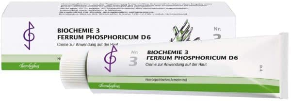 Biochemie Bombastus 3 Ferrum Phosphoricum D 6 100 ml Creme