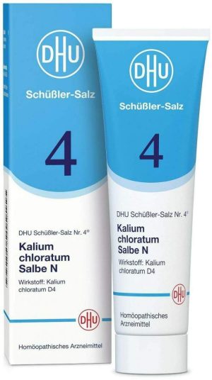 Biochemie DHU 4 Kalium chloratum N D4 Salbe 50 g