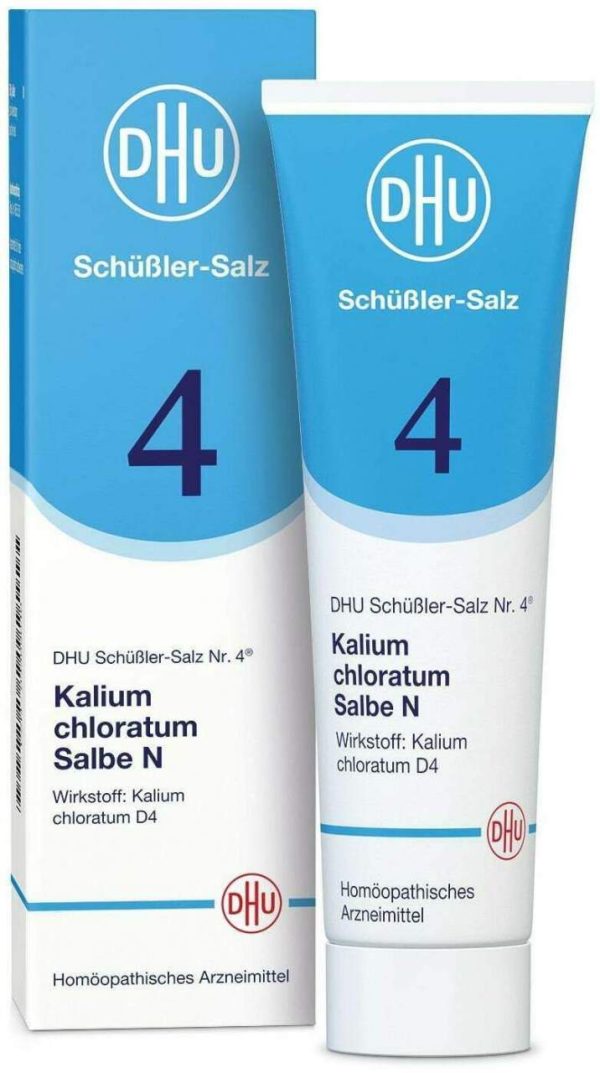 Biochemie DHU 4 Kalium chloratum N D4 Salbe 50 g