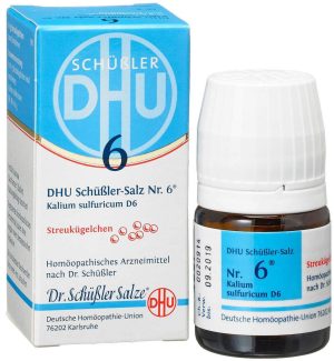 Biochemie Dhu 6 Kalium Sulfuricum D6 10 G Globuli