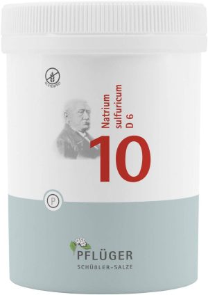 Biochemie Pflüger 10 Natrium sulfuricum D6 1000 Tabletten