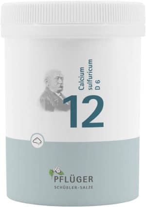 Biochemie Pflüger 12 Calcium Sulfuricum D 6 Pulver