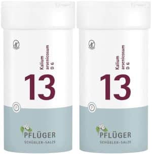 Biochemie Pflüger 13 Kalium arsenicum D6 2 x 400 Tabletten
