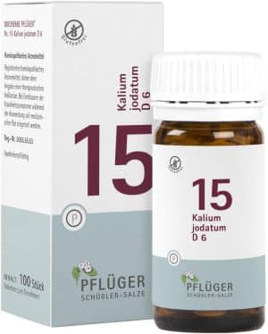 Biochemie Pflüger 15 Kalium Jodatum D6 100 Tabletten