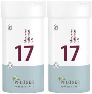 Biochemie Pflüger 17 Manganum sulfuricum D6 2 x 400 Tablette