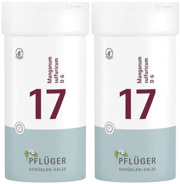 Biochemie Pflüger 17 Manganum sulfuricum D6 2 x 400 Tablette