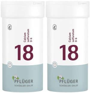 Biochemie Pflüger 18 Calcium sulfuratum D6 2 x 400 Tabletten