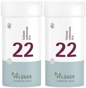 Biochemie Pflüger 22 Calcium carbonicum D6 2 x 400 Tabletten