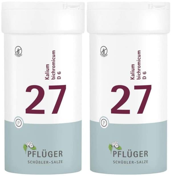Biochemie Pflüger 27 Kalium bichromicum D6 2 x 400 Tabletten