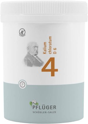 Biochemie Pflüger 4 Kalium chloratum D6 1000 Tabletten