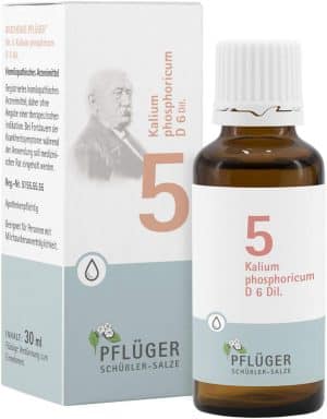 Biochemie Pflüger 5 Kalium Phosphoricum D6 30 ml Tropfen