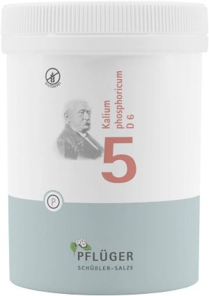 Biochemie Pflüger 5 Kalium phosphoricum D6 1000 Tabletten