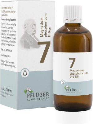 Biochemie Pflüger 7 Magnesium Phosphoricum D6 100 ml Tropfen
