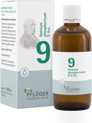 Biochemie Pflüger 9 Natrium Phosphoricum D6 100 ml Tropfen