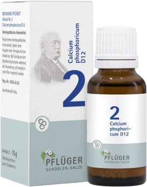 Biochemie Pflüger Nr. 2 Calcium Phosphoricum D12 15 G Globuli