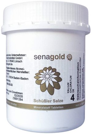 Biochemie Senagold 4 Kalium Chloratum D 6 Tablette